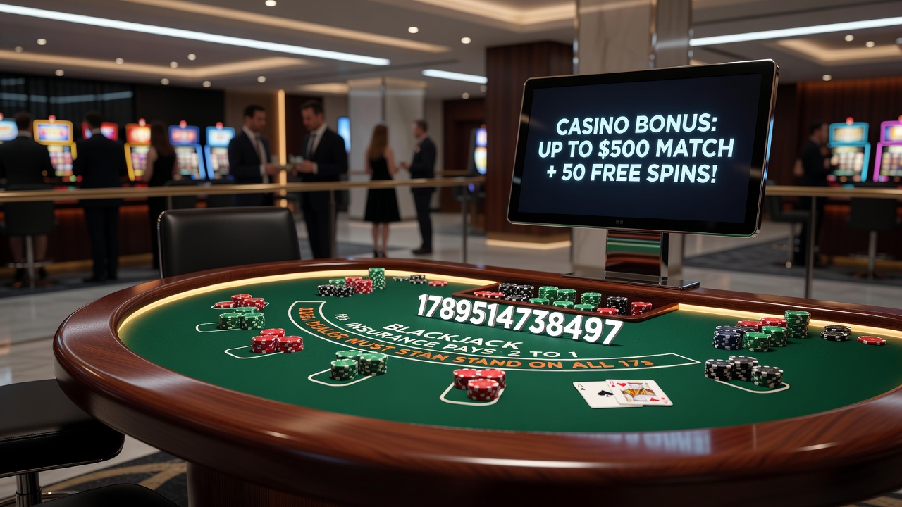 Details on wagering requirements for blackjack incentives