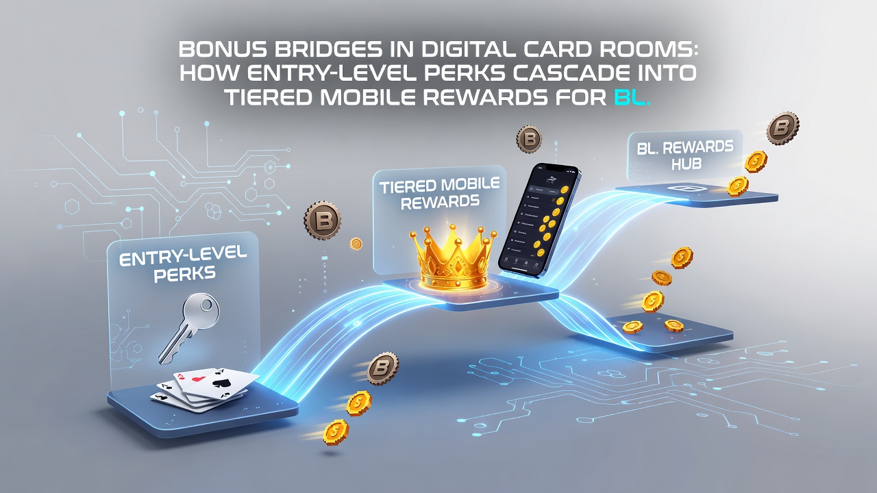 Mobile app screenshot illustrating tier progression and reward cascading in blackjack loyalty programs