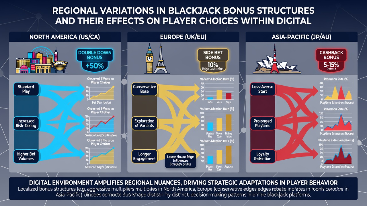 Analytics dashboard comparing regional blackjack bonus redemption statistics